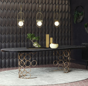 Haute Navy Velvet Chair