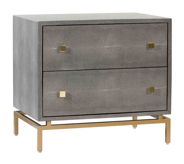 Pesce Shagreen Nightstand
