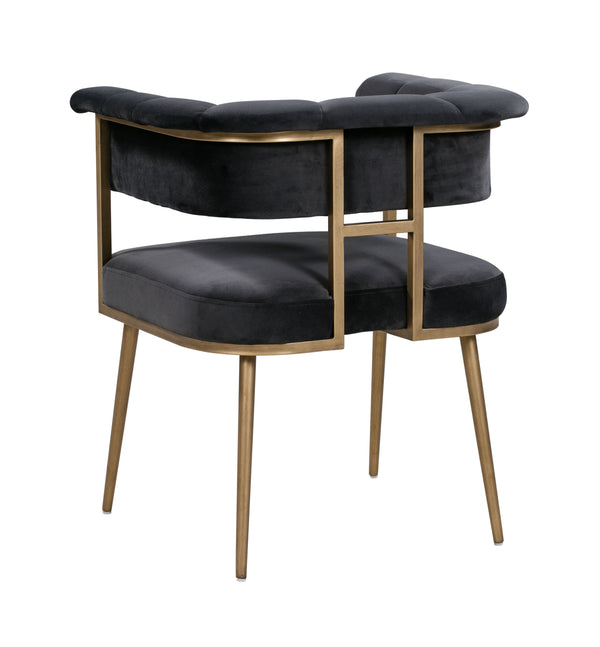 Haute Navy Velvet Chair