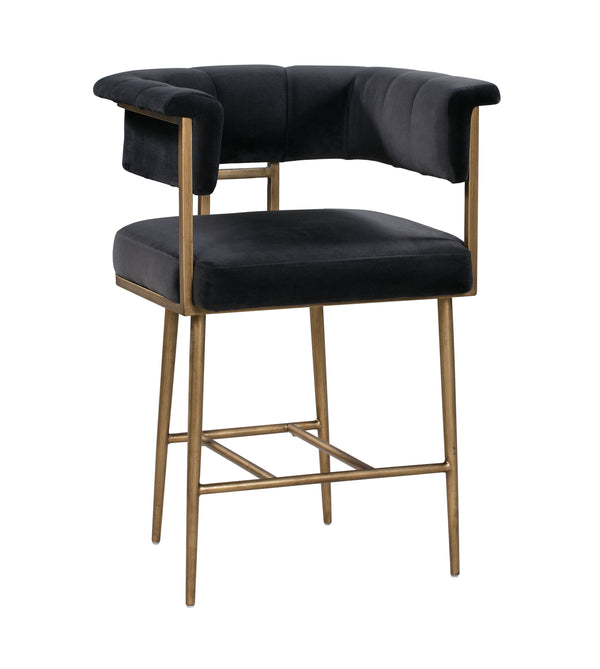 Haute Navy Velvet Chair