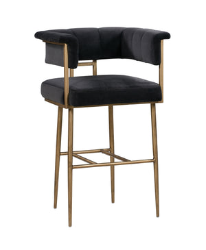 Haute Navy Velvet Chair