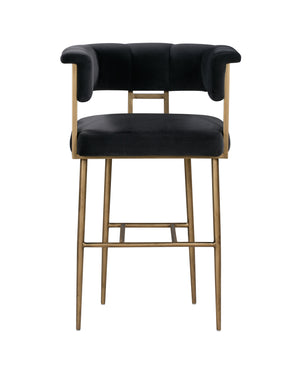 Haute Navy Velvet Chair