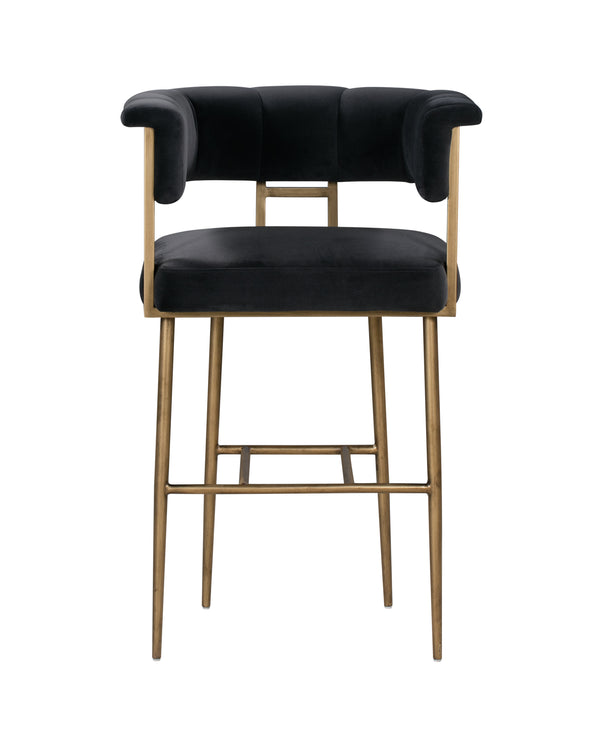 Haute Navy Velvet Chair