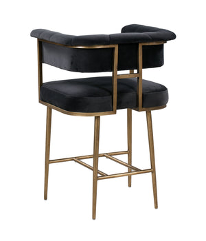 Haute Navy Velvet Chair