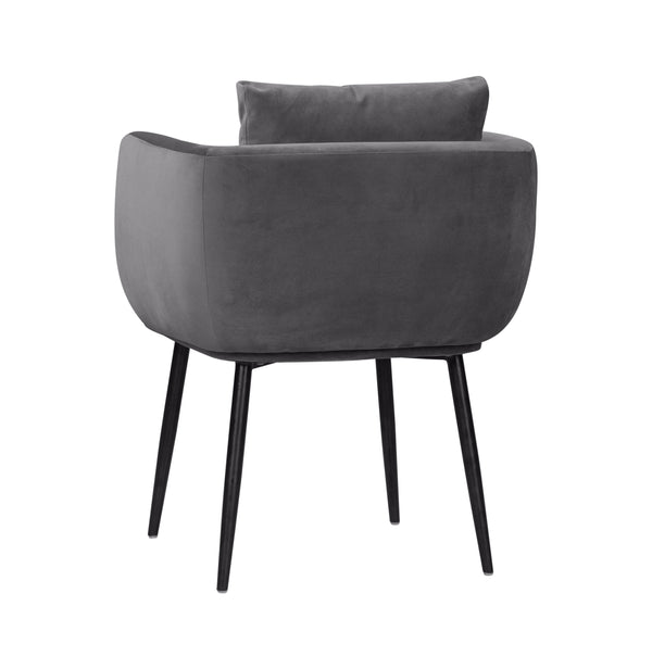 Haute Navy Velvet Chair