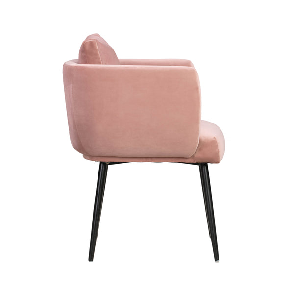 Haute Navy Velvet Chair