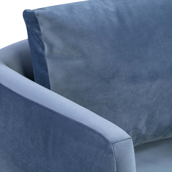 Haute Navy Velvet Chair