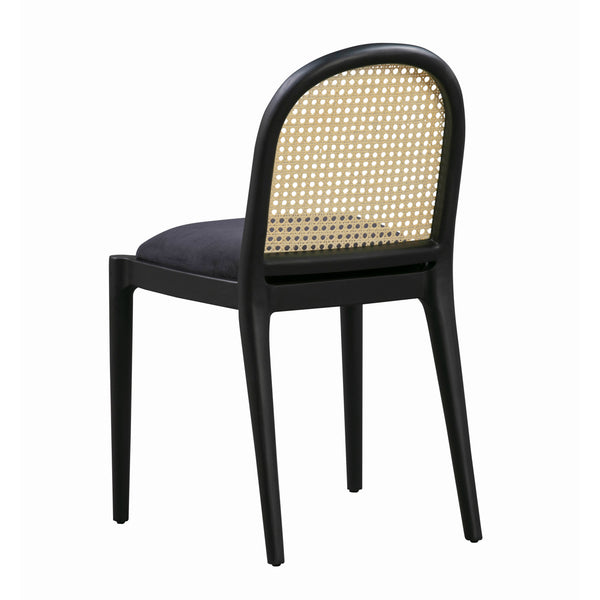 Haute Navy Velvet Chair