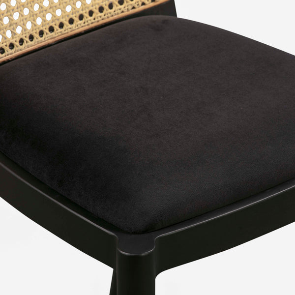 Haute Navy Velvet Chair