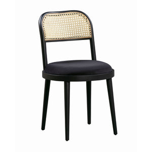 Haute Navy Velvet Chair