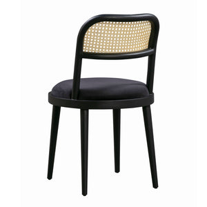 Haute Navy Velvet Chair