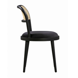 Haute Navy Velvet Chair