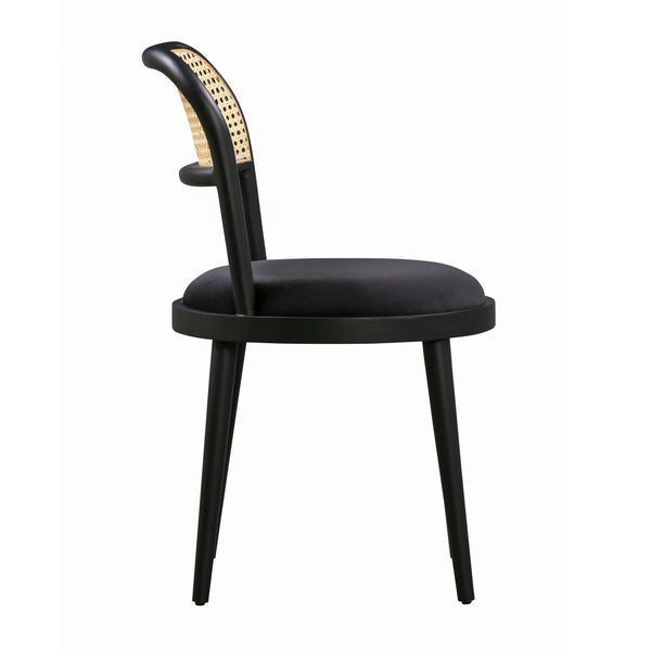 Haute Navy Velvet Chair