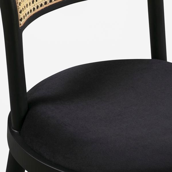 Haute Navy Velvet Chair