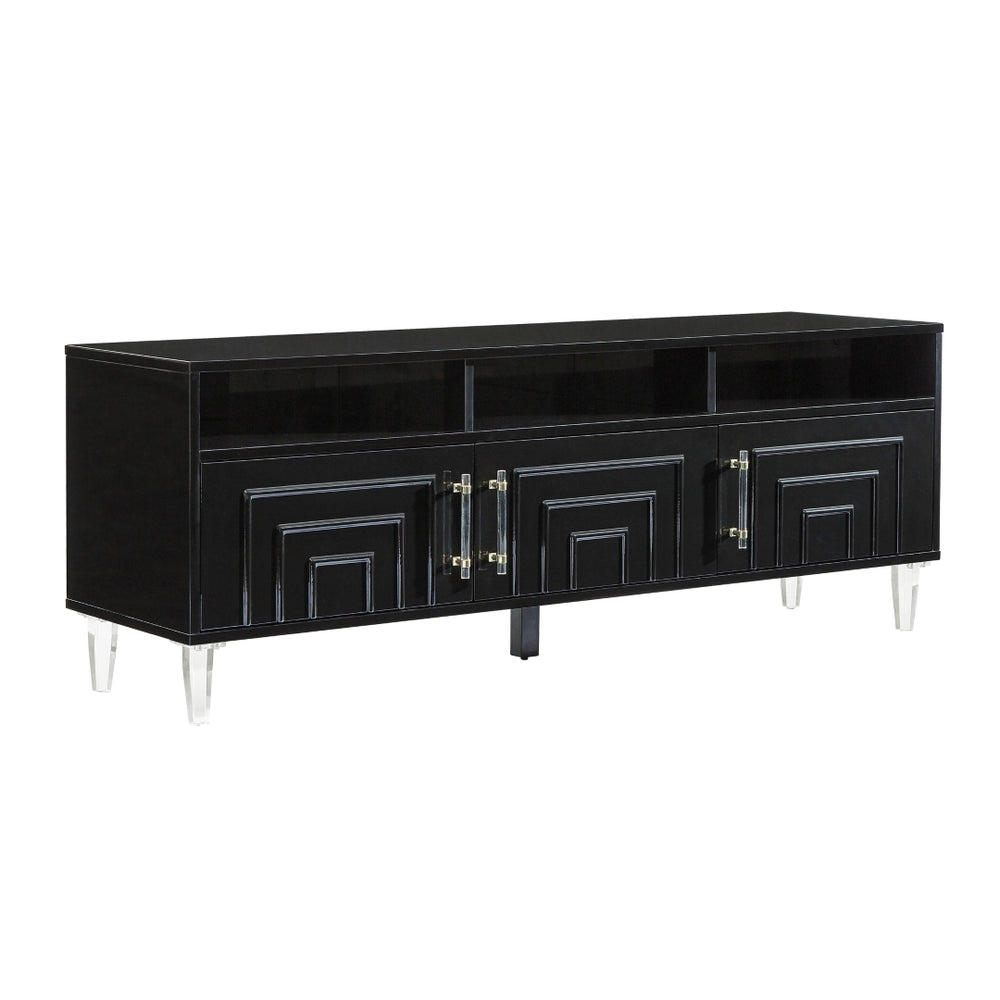 Famke Black Media Console