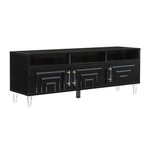 Famke Black Media Console
