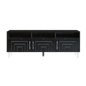 Famke Black Media Console