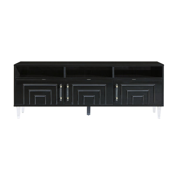 Famke Black Media Console
