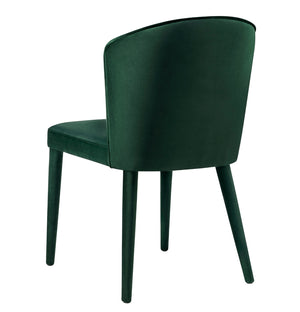 Metropolitan Forest Green Velvet Chair