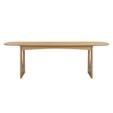 TOV Furniture Cybill Dining Table Natural Ash 93.9"W x 37.8"D x 30.3"H