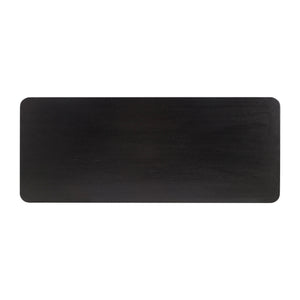 TOV Furniture Akola Oak Rectangular Dining Table Black 