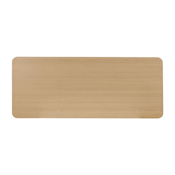 TOV Furniture Akola Oak Rectangular Dining Table Natural 