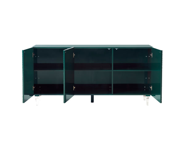 Metropolitan Grey Velvet Chair