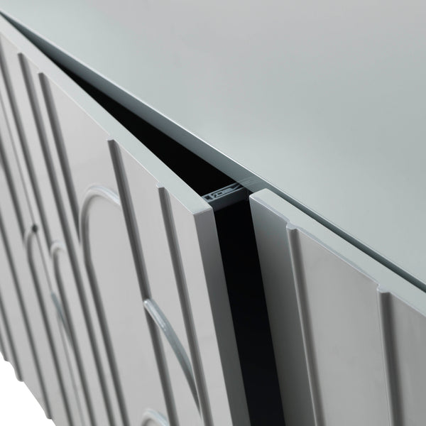 Metropolitan Grey Velvet Chair