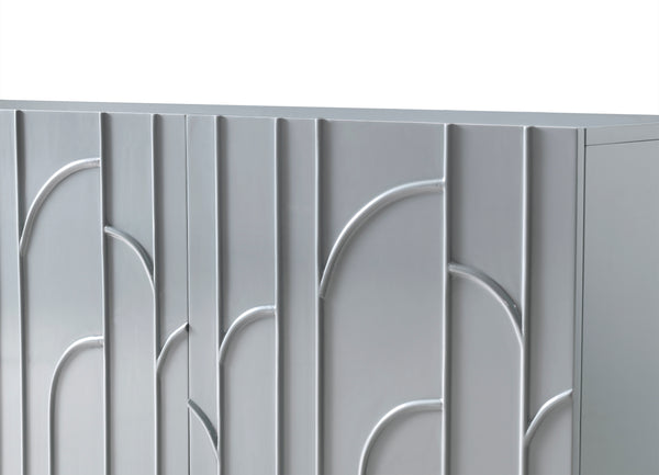 Metropolitan Grey Velvet Chair