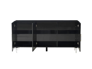 Metropolitan Grey Velvet Chair