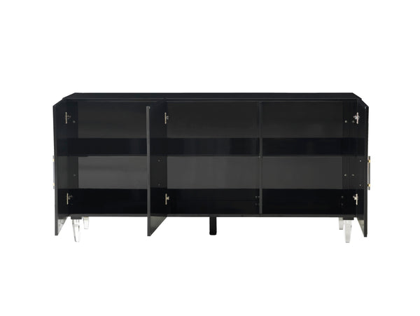 Metropolitan Grey Velvet Chair