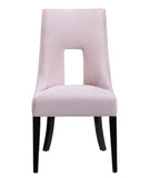 Swell Blush Velvet Chair