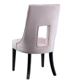 Swell Blush Velvet Chair