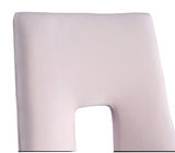 Swell Blush Velvet Chair