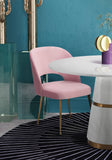 Swell Blush Velvet Chair