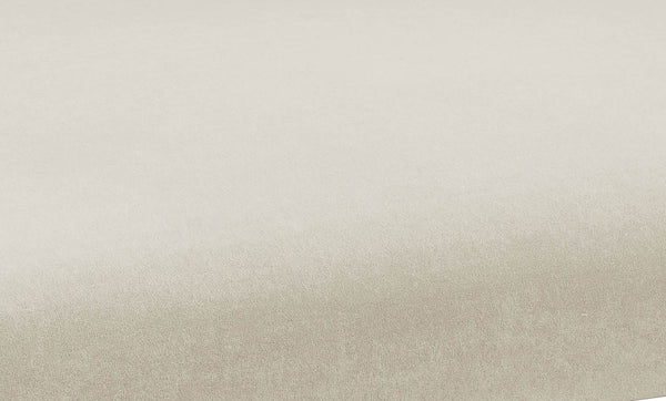 Kim Performance Velvet Chair in Cream