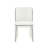 Kinsley Cream Vegan Leather Dining Chair