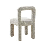 Hazel Grey Boucle Dining chair