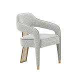 Corralis Speckled Boucle Dining Chair