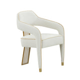 Corralis Cream Linen Dining Chair