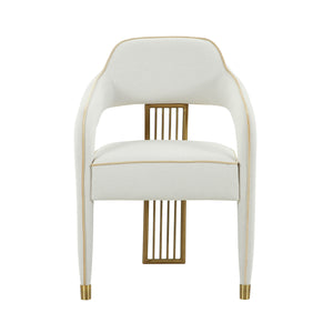 Corralis Cream Linen Dining Chair