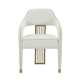 Corralis Cream Linen Dining Chair