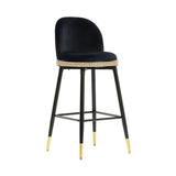 Harley Velvet Bar Stool