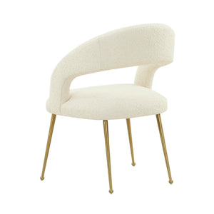 Rocco Cream Boucle Dining chair