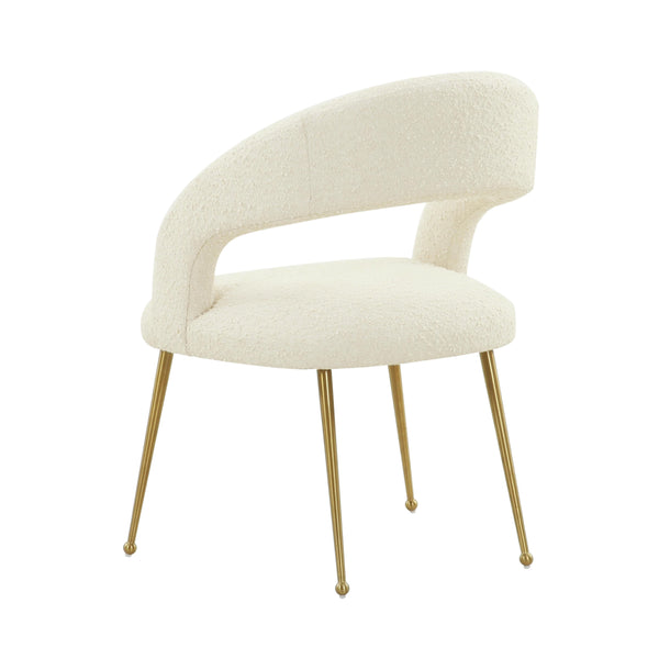 Rocco Cream Boucle Dining chair