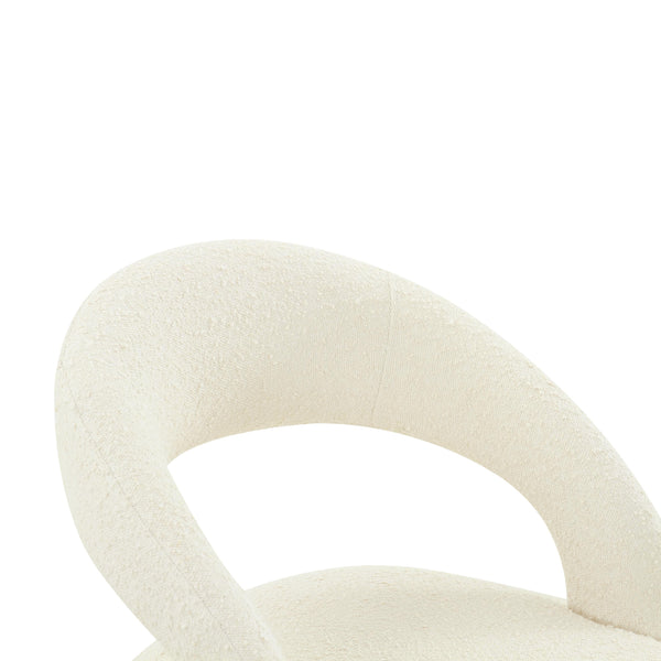 Rocco Cream Boucle Dining chair