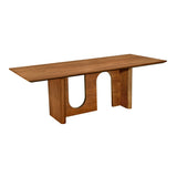 TOV Furniture Satra Rectangular Dining Table Walnut 92"W x 39.3"D x 30"H