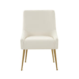 TOV Furniture Beatrix Boucle Side Chair Cream 22"W x 25.2"D x 33.7"H