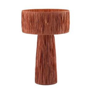 Shelby Rafia Brick Table Lamp