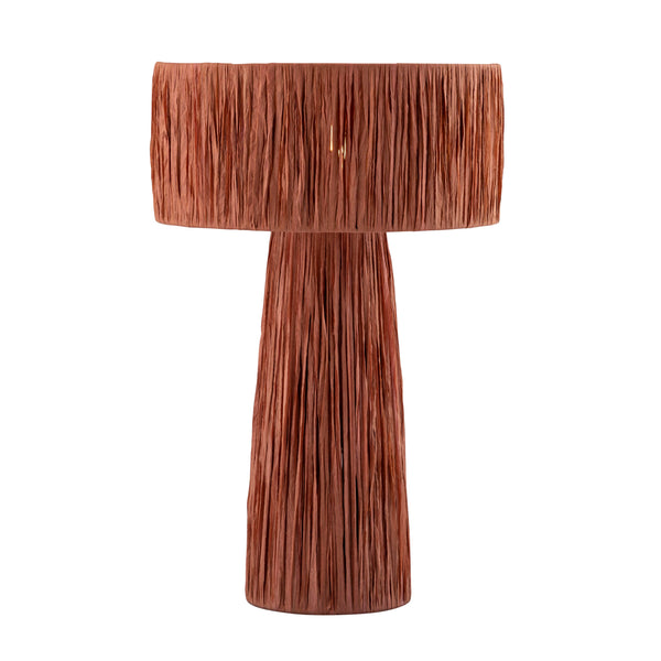 Shelby Rafia Brick Table Lamp